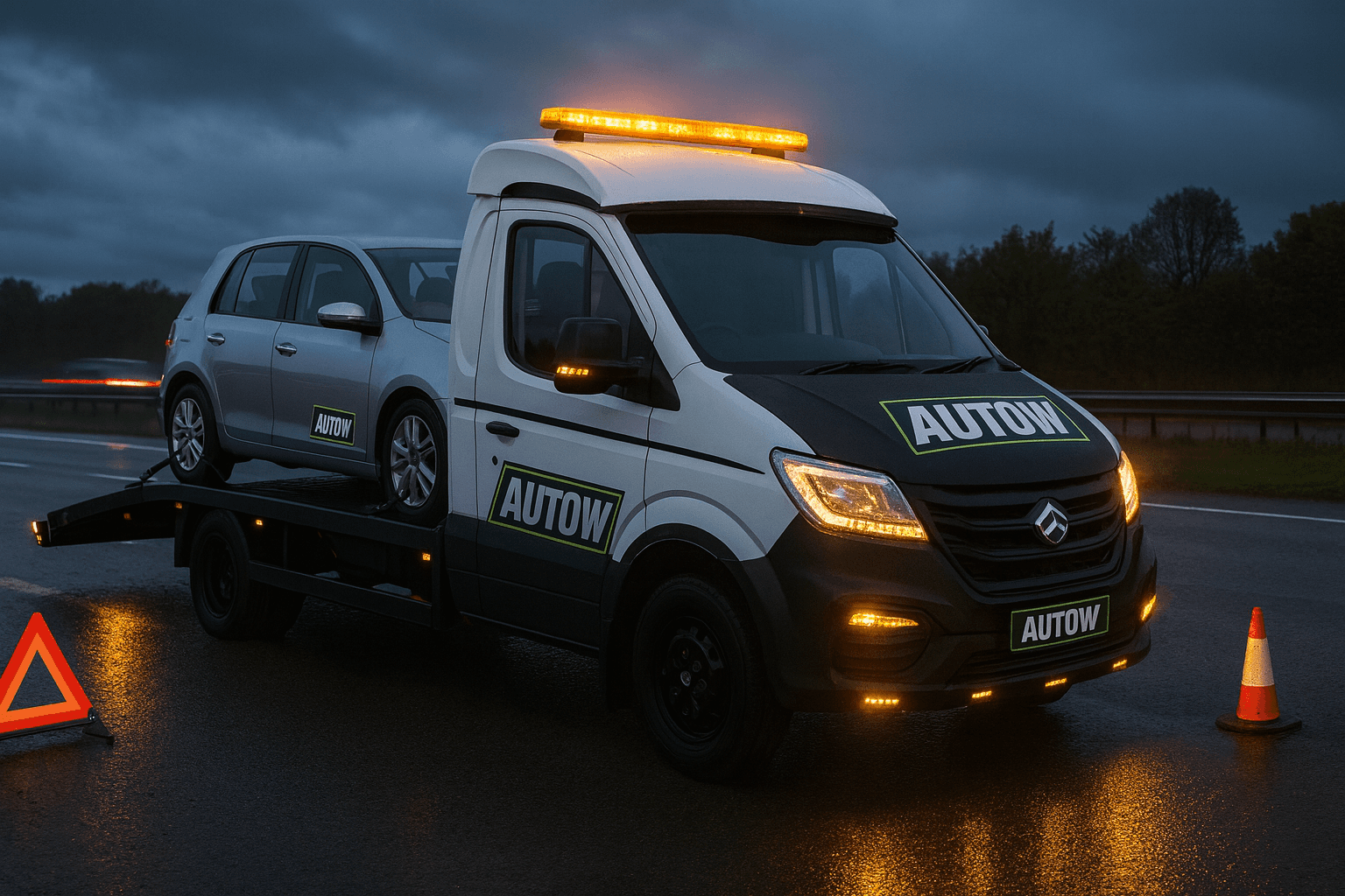 AuTow recovery on-scene